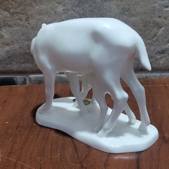 Noritake Deer and Fawn Bone China Figurine Mothers Day 1974 - Picture 8 of 11